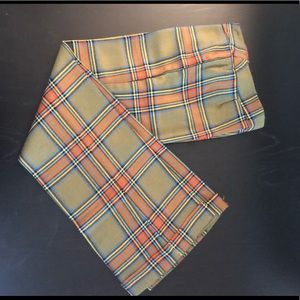 Conspicuous plaid pants